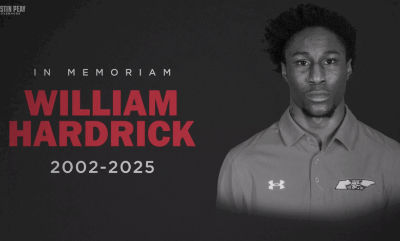 William Hardrick Obituary, Death News: Austin Peay grieves death of senior football player William Hardrick. William Hardrick Obituary, Death News